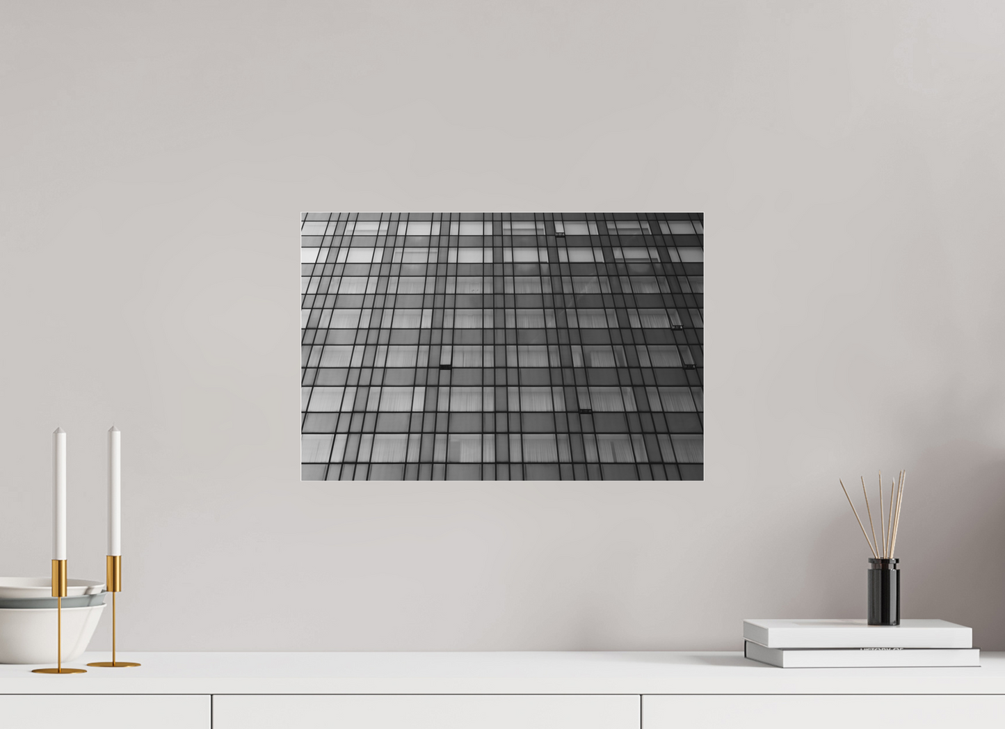 Grid VII - Schwarzweiß-Architekturfotografie - Hochwertiger Abzug in Galeriequalität