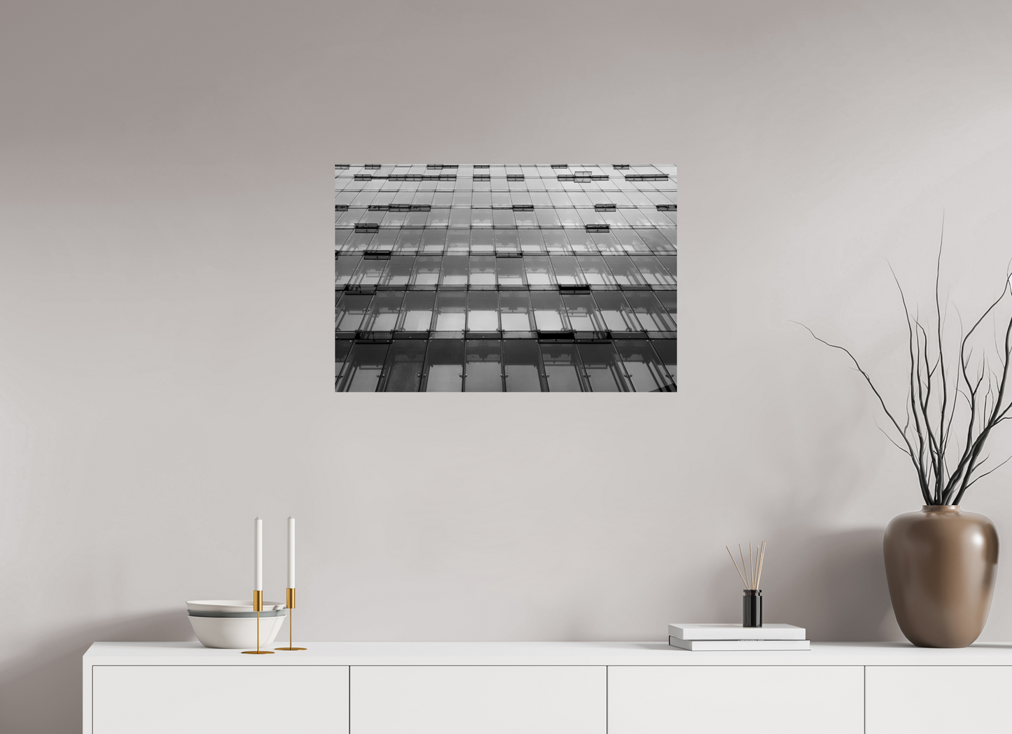 Airbrakes - Schwarzweiß-Architekturfotografie - Hochwertiger Abzug in Galeriequalität