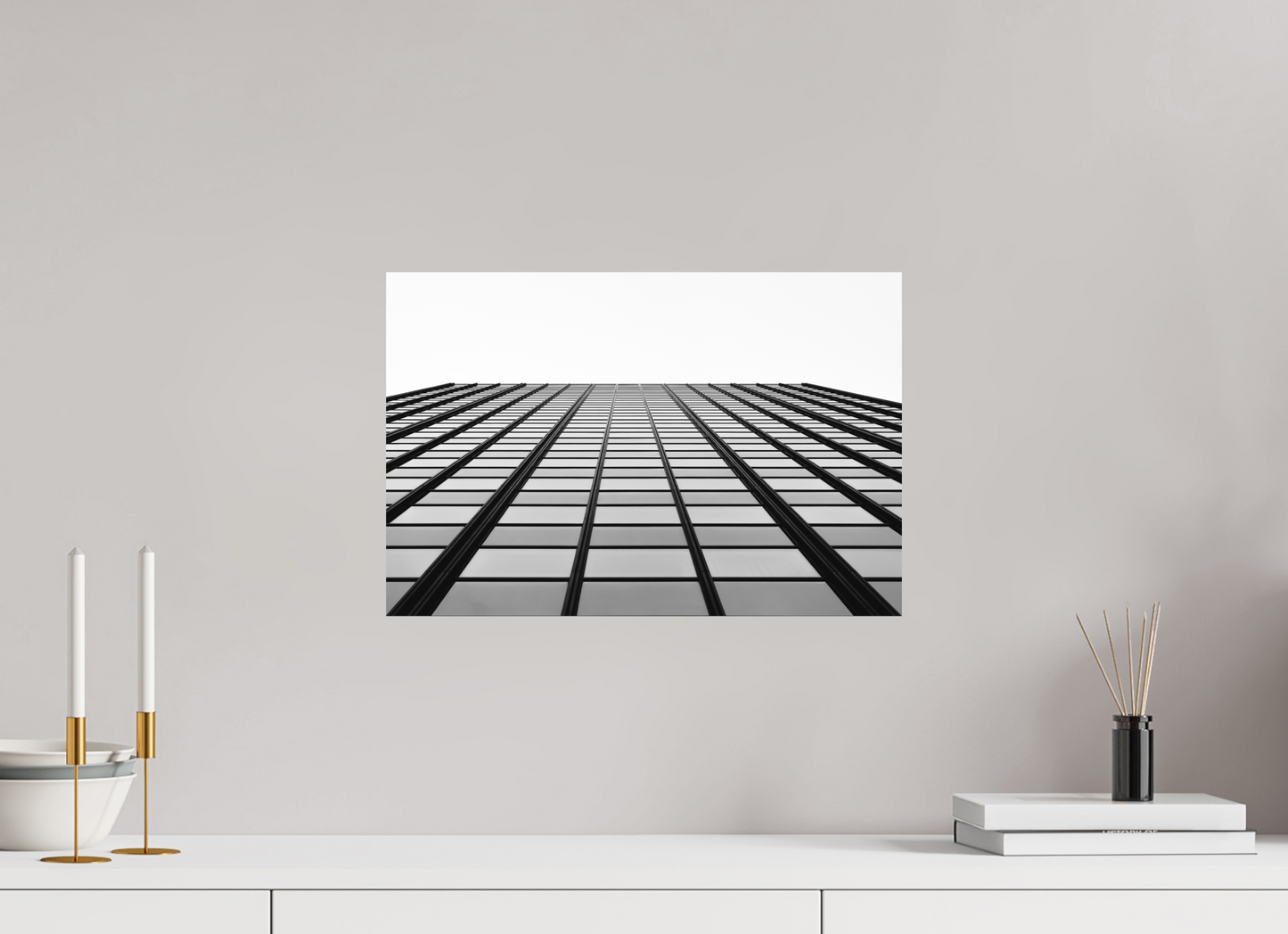 Grid III - Schwarzweiß-Architekturfotografie - Hochwertiger Abzug in Galeriequalität