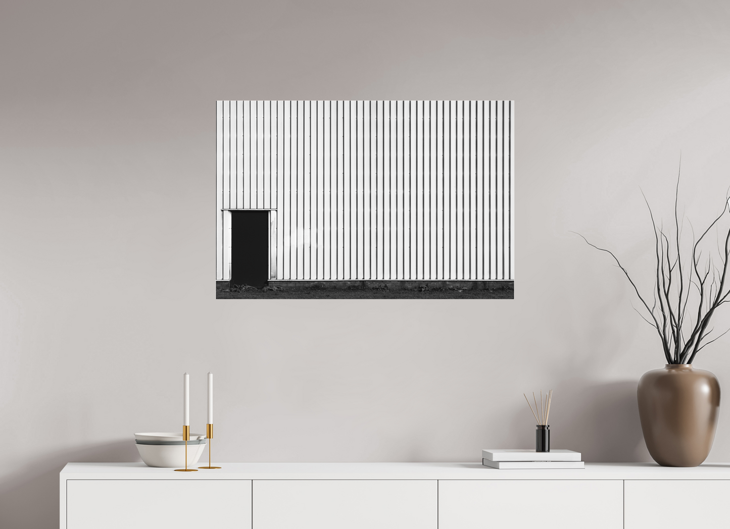 Disobedience - Minimalistische Schwarzweiß-Fotografie - Hochwertiger Abzug in Galeriequalität