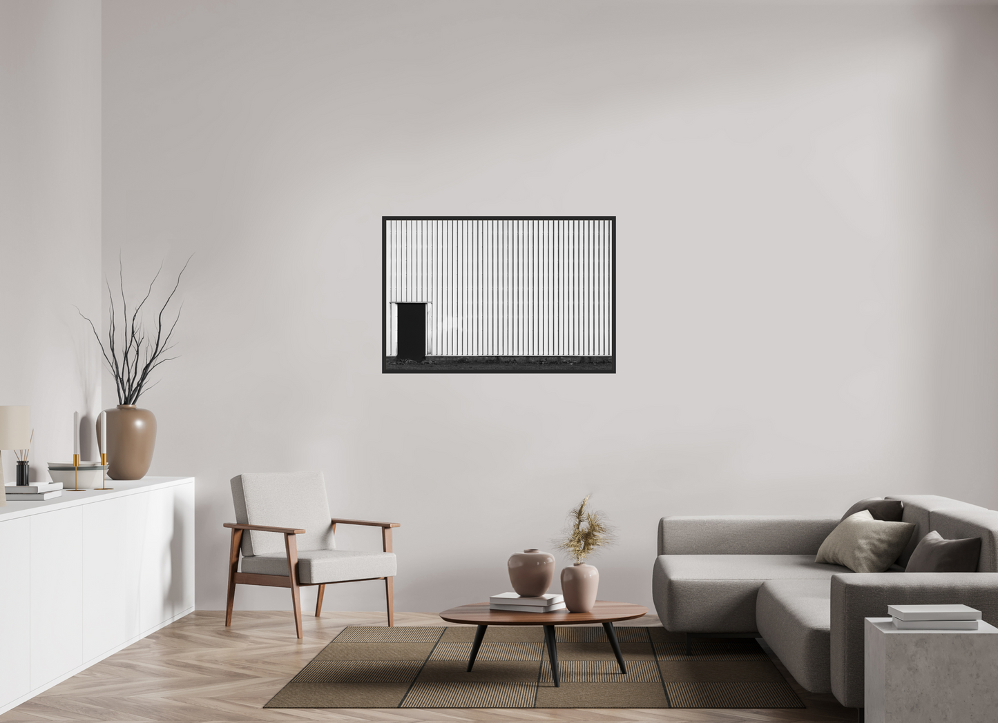 Disobedience - Minimalistische Schwarzweiß-Fotografie - Hochwertiger Abzug in Galeriequalität