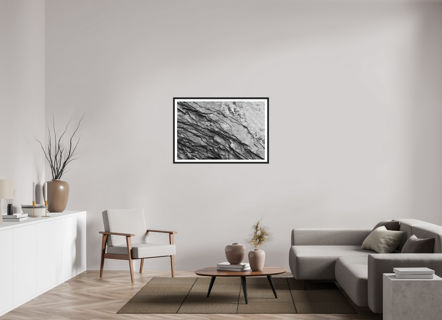 Crust - Schwarzweiß-Fotografie, Naheinstellung - Hochwertiger Abzug in Galeriequalität