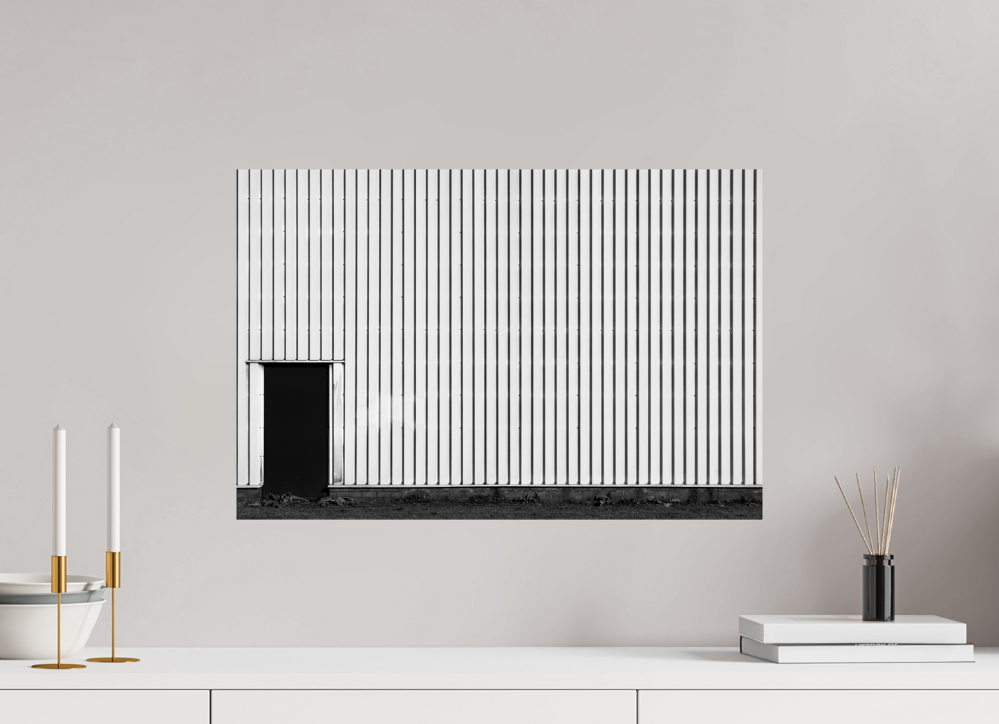 Disobedience - Minimalistische Schwarzweiß-Fotografie - Hochwertiger Abzug in Galeriequalität
