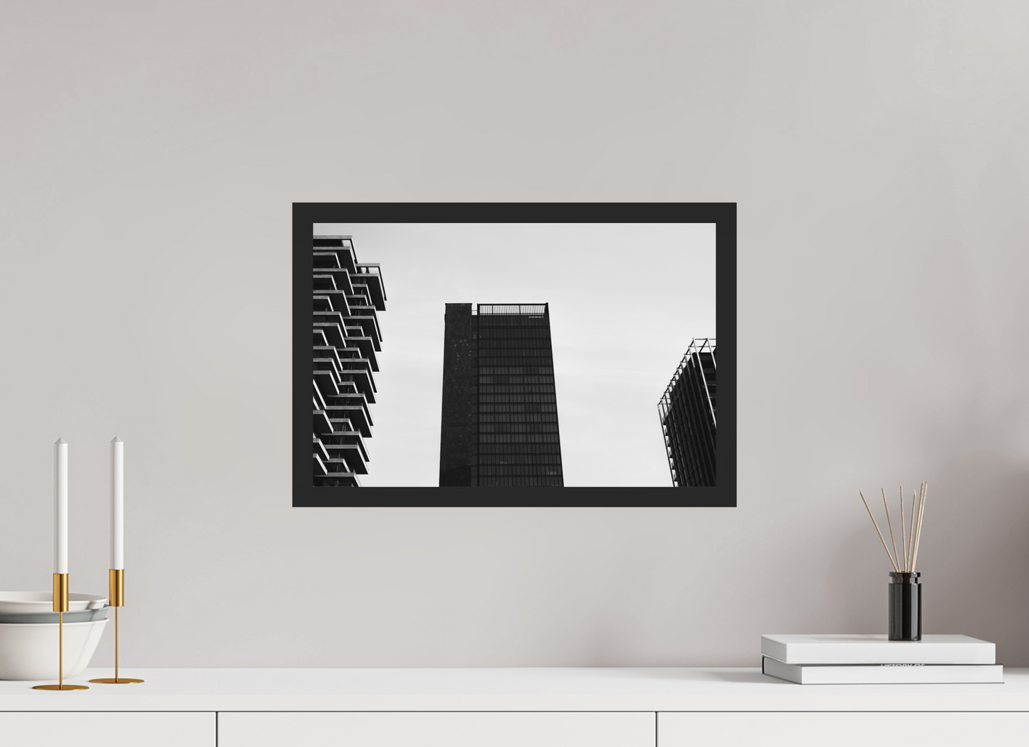 Trium - Black and White Architectural Fine Art Photography - High-Quality Print