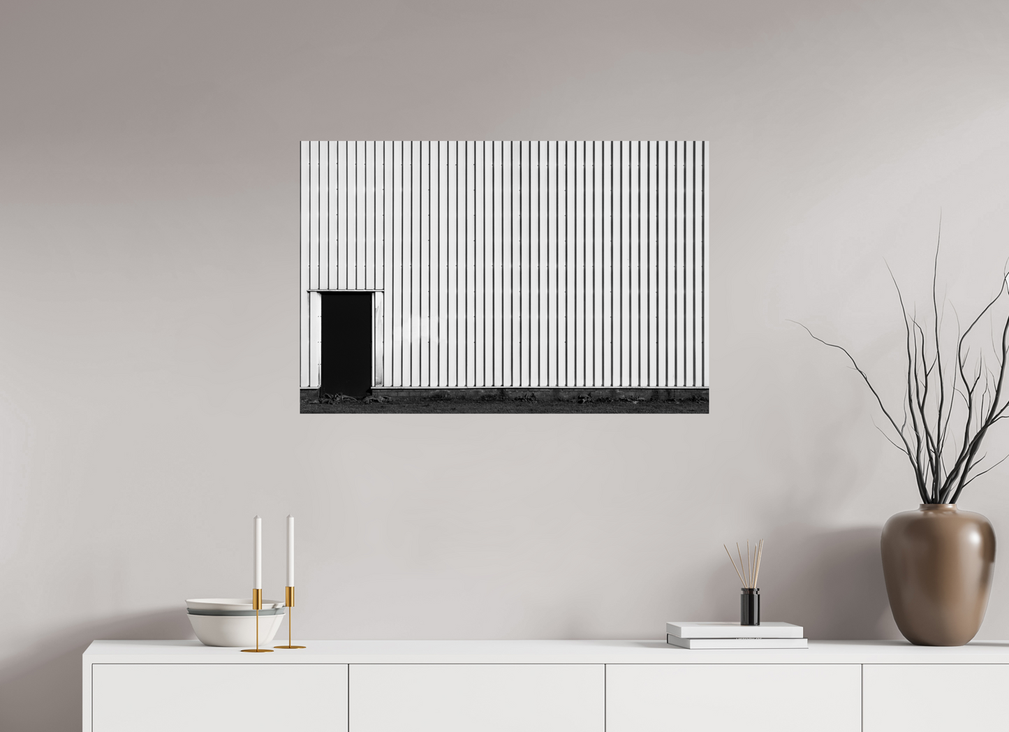 Disobedience - Minimalistische Schwarzweiß-Fotografie - Hochwertiger Abzug in Galeriequalität