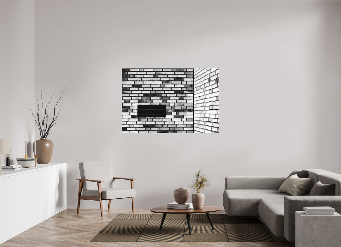 Black Box - Schwarzweiß-Architekturfotografie, Naheinstellung - Hochwertiger Abzug in Galeriequalität