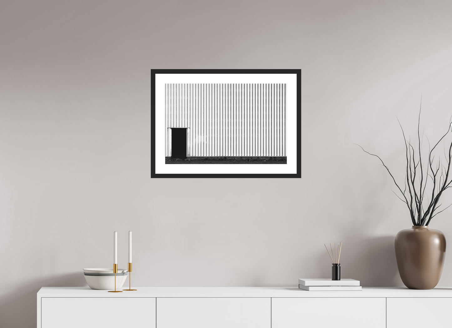 Disobedience - Minimalistische Schwarzweiß-Fotografie - Hochwertiger Abzug in Galeriequalität
