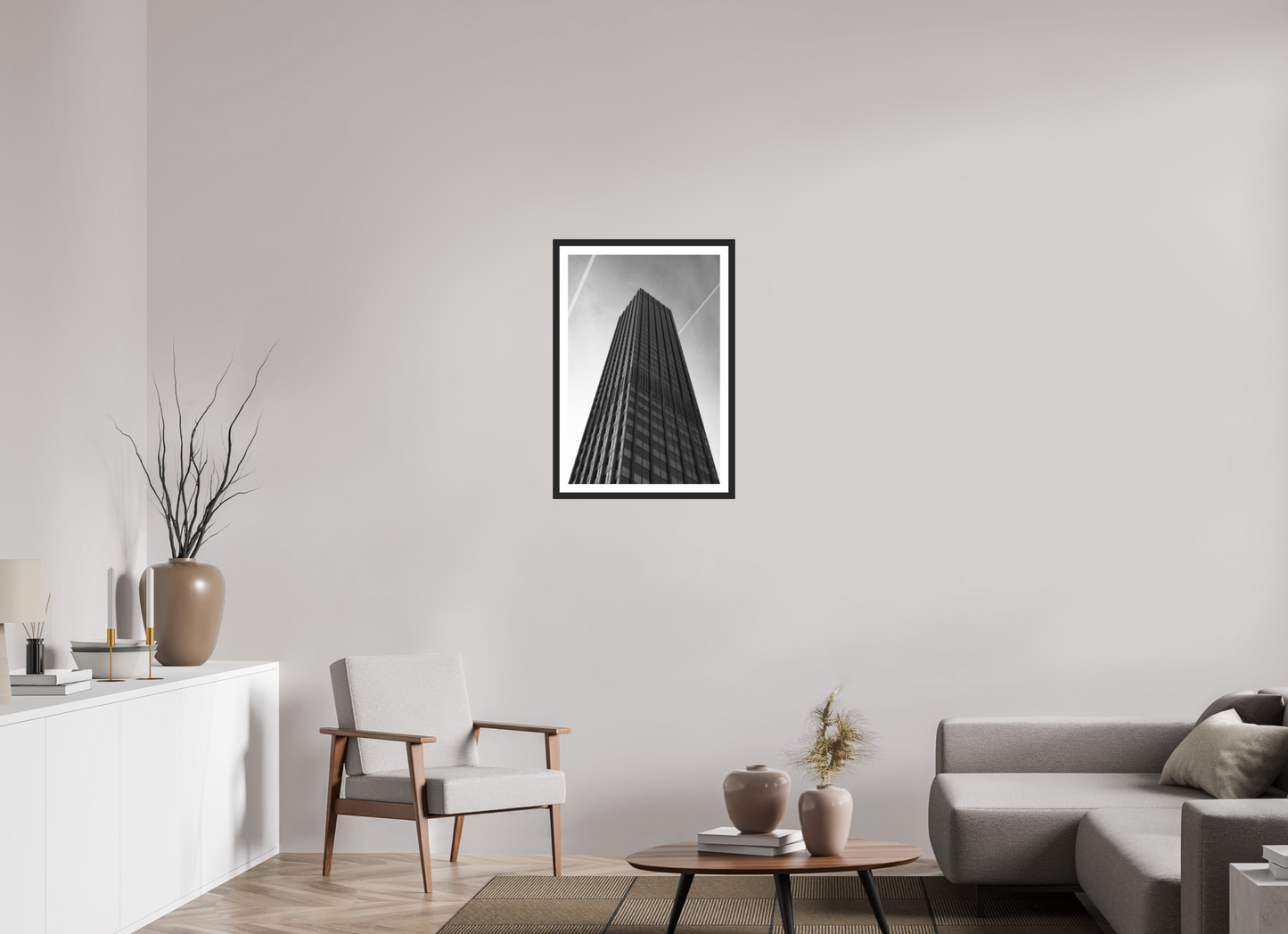 Escort - Schwarzweiß-Architekturotografie - Hochwertiger Abzug in Galeriequalität