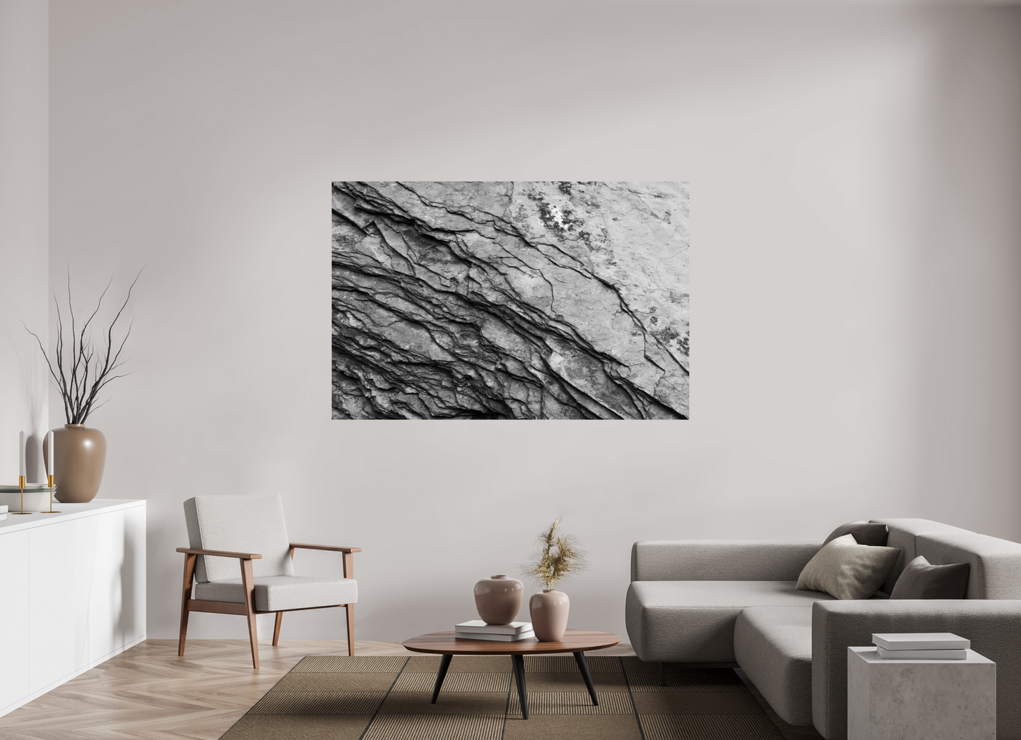 Crust - Schwarzweiß-Fotografie, Naheinstellung - Hochwertiger Abzug in Galeriequalität
