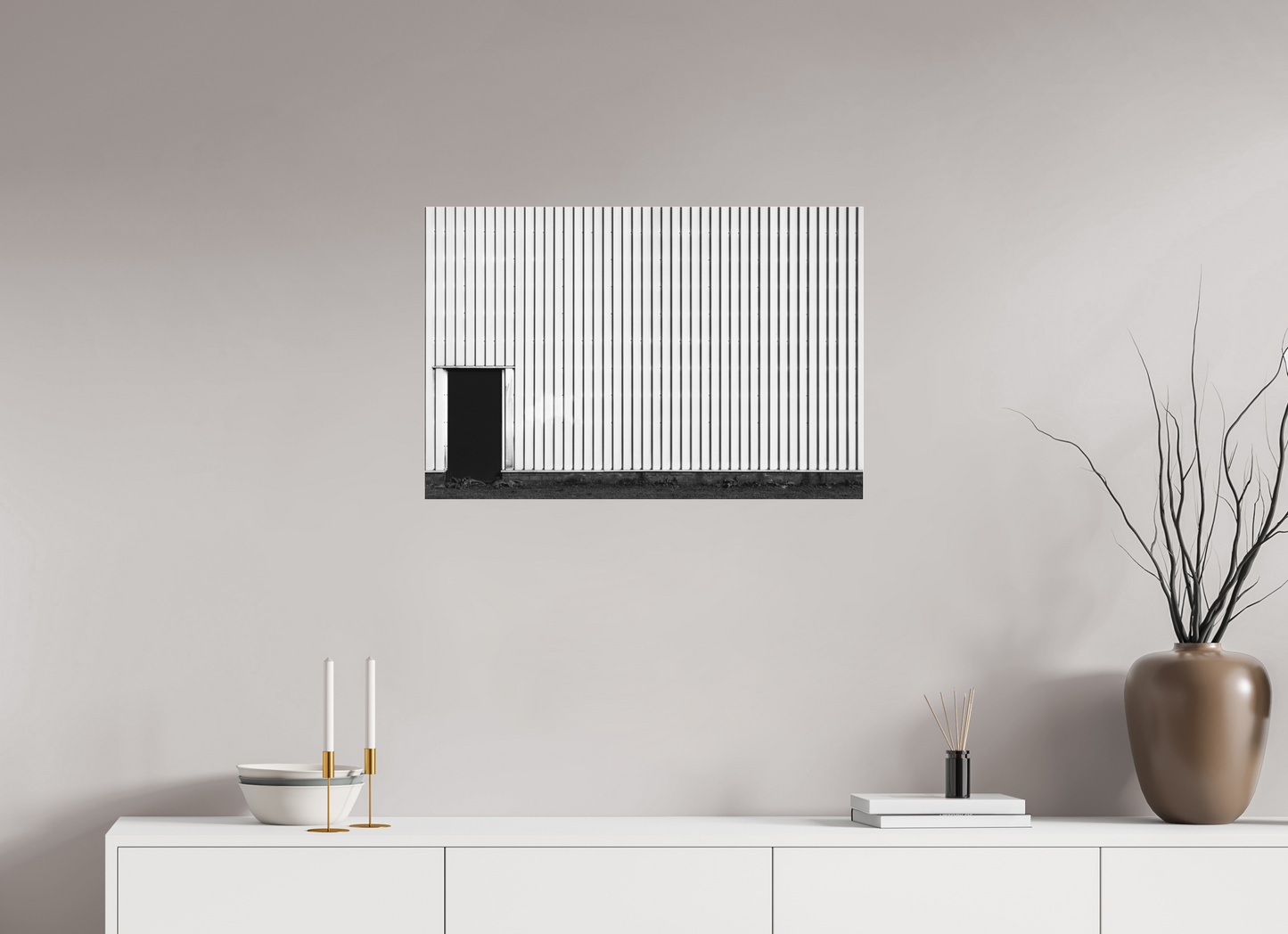 Disobedience - Minimalistische Schwarzweiß-Fotografie - Hochwertiger Abzug in Galeriequalität