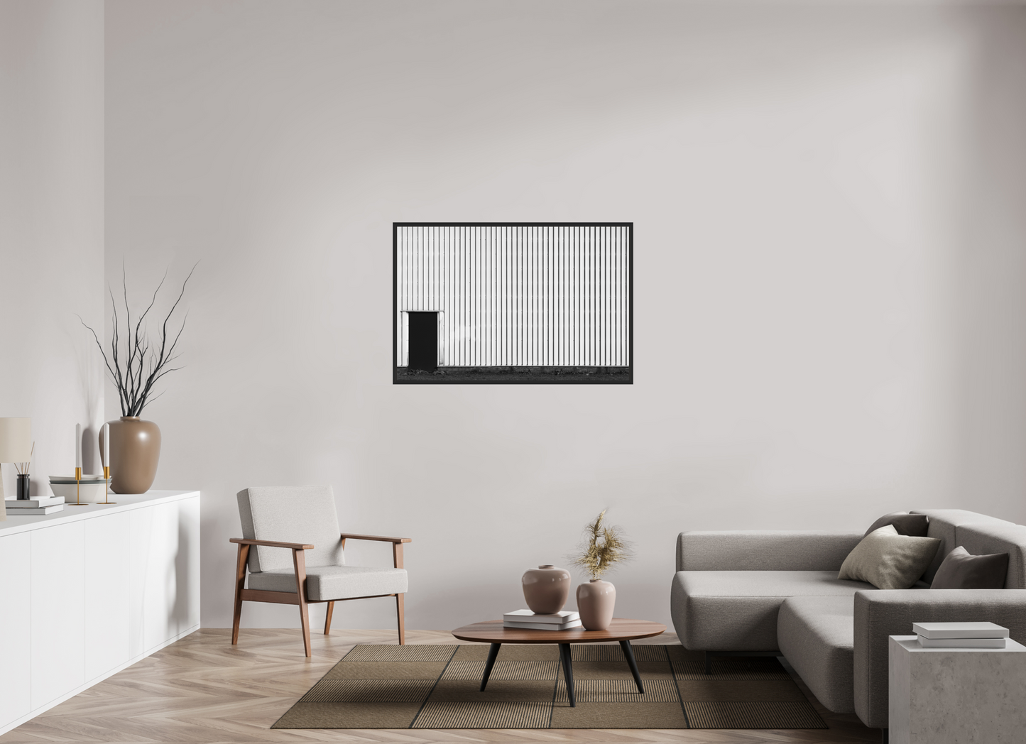 Disobedience - Minimalistische Schwarzweiß-Fotografie - Hochwertiger Abzug in Galeriequalität