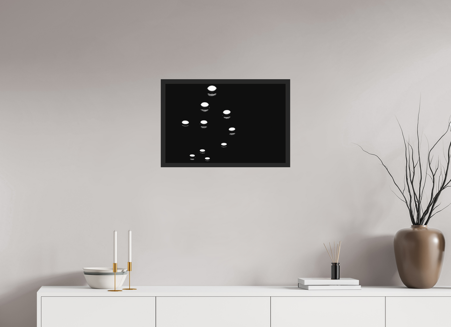 Fleet - Abstrakte Schwarzweiß-Fotografie - Hochwertiger Abzug in Galeriequalität