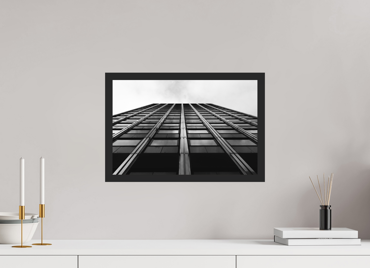 Grid IV - Schwarzweiß-Architekturfotografie - Hochwertiger Abzug in Galeriequalität