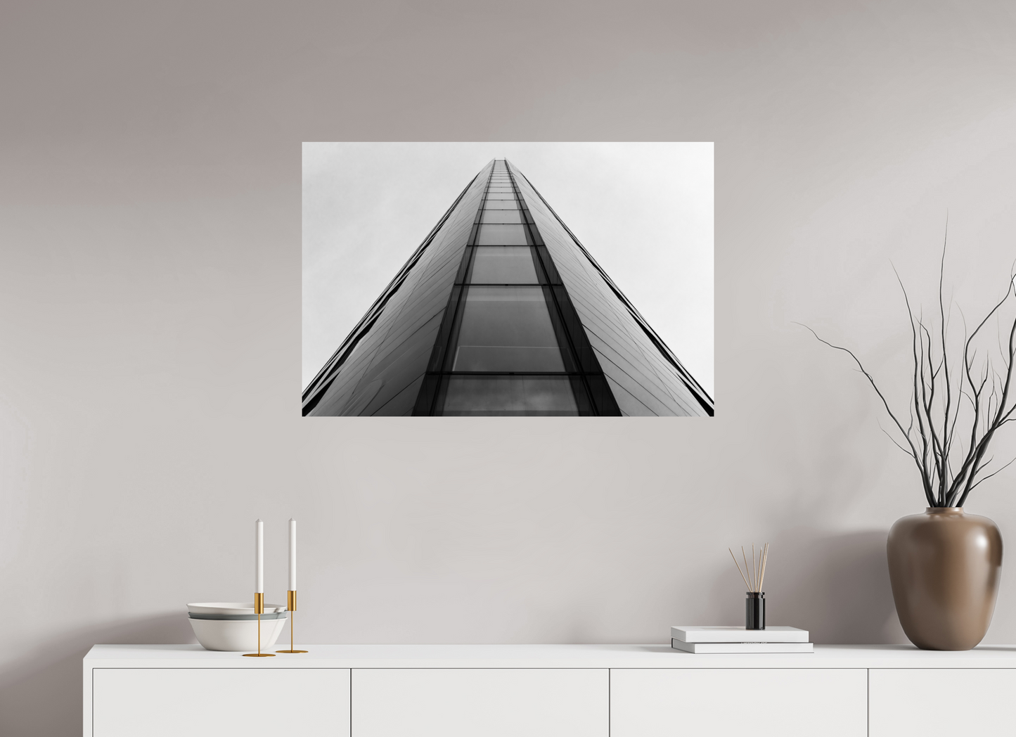 Barrel - Schwarzweiß-Architekturfotografie - Hochwertiger Abzug in Galeriequalität