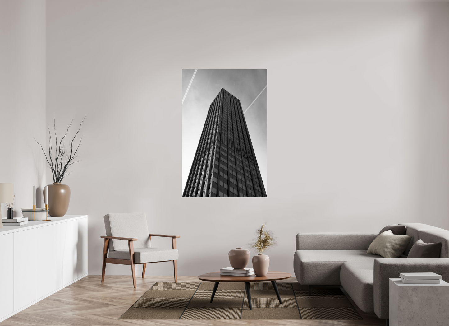 Escort - Schwarzweiß-Architekturotografie - Hochwertiger Abzug in Galeriequalität