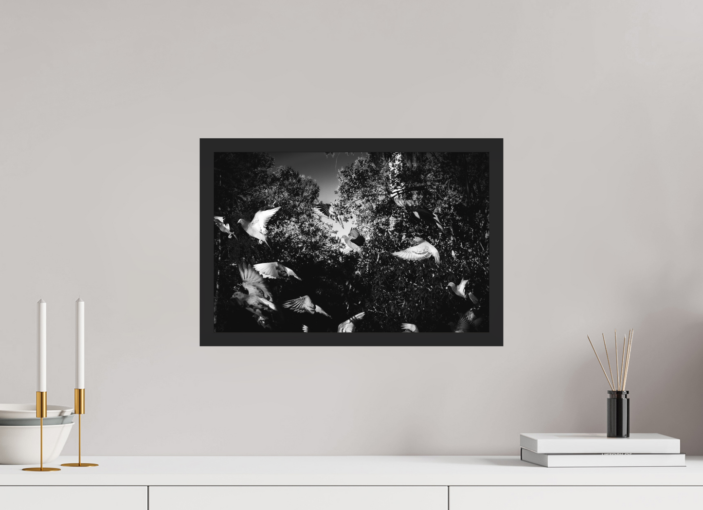 Poultry - Schwarzweiß-Tierfotografie - Hochwertiger Abzug in Galeriequalität