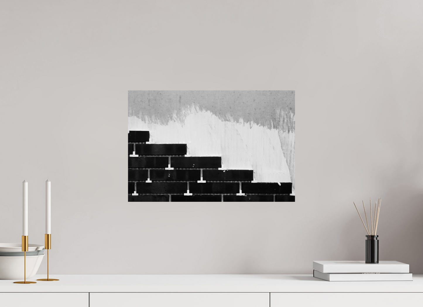 Steps - Abstrakte Schwarzweiß-Fotografie, Naheinstellung - Hochwertiger Abzug in Galeriequalität