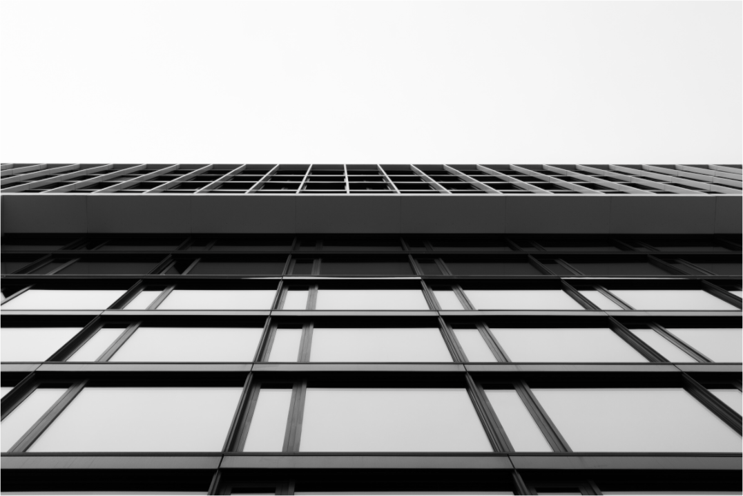 Grid VI - Schwarzweiß-Architekturfotografie - Hochwertiger Abzug in Galeriequalität