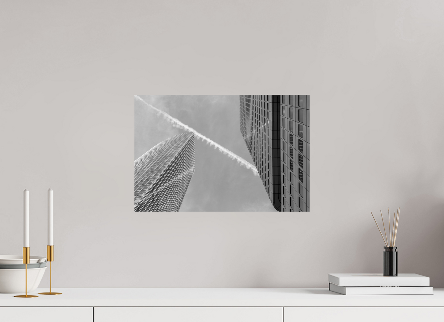 45 x 30 cm, Ilford Photo Print X-Con - Schwarzweiß-Architekturfotografie - Hochwertiger Abzug in Galeriequalität