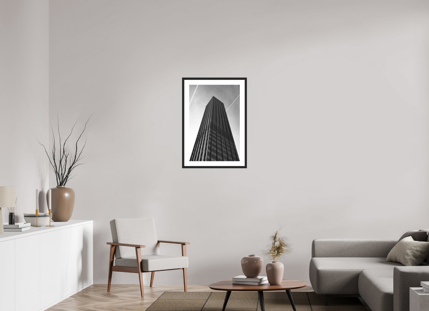 Escort - Schwarzweiß-Architekturotografie - Hochwertiger Abzug in Galeriequalität