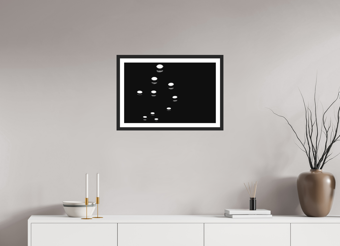 Fleet - Abstrakte Schwarzweiß-Fotografie - Hochwertiger Abzug in Galeriequalität