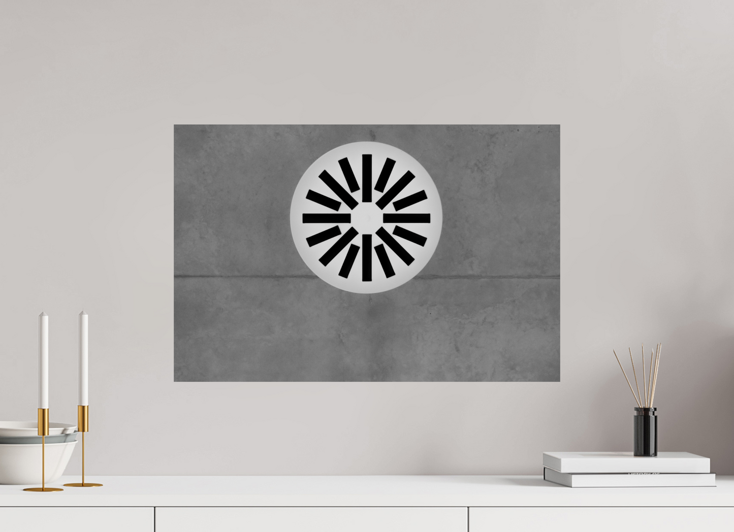 Breathe - Minimalistische Schwarzweiß-Fotografie, Nahaufnahme - Hochwertiger Abzug in Galeriequalität