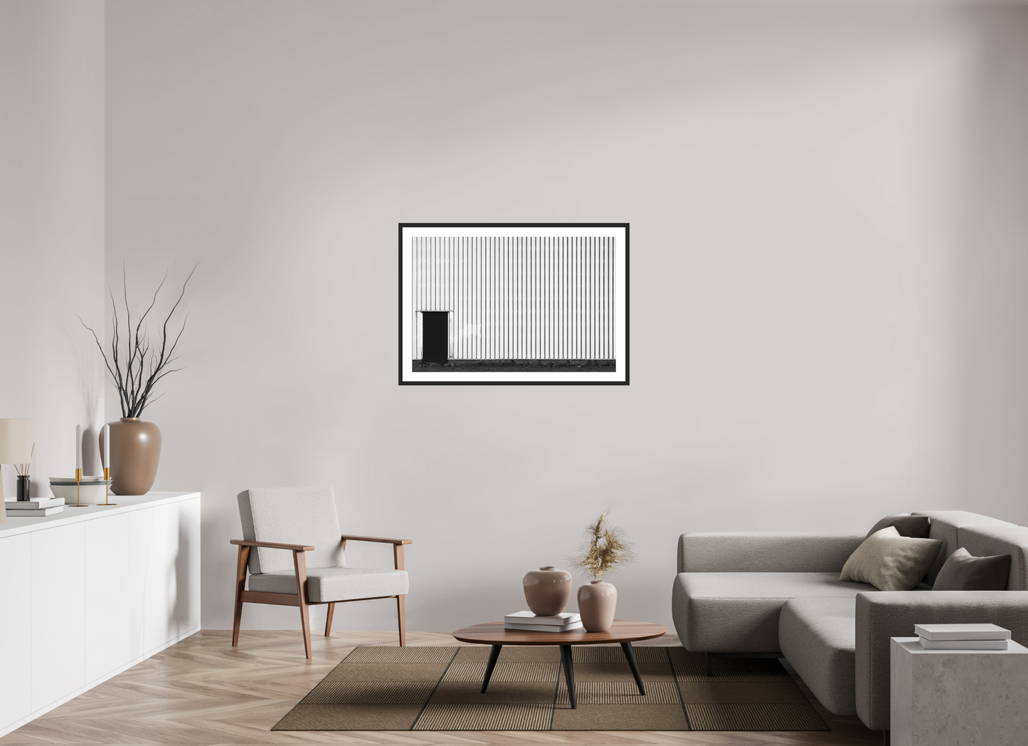 Disobedience - Minimalistische Schwarzweiß-Fotografie - Hochwertiger Abzug in Galeriequalität
