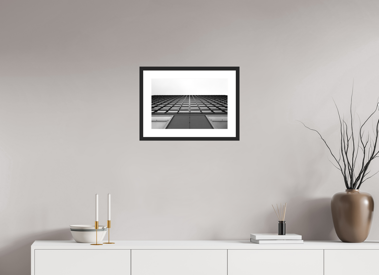 Grid II - Schwarzweiß-Architekturfotografie - Hochwertiger Abzug in Galeriequalität