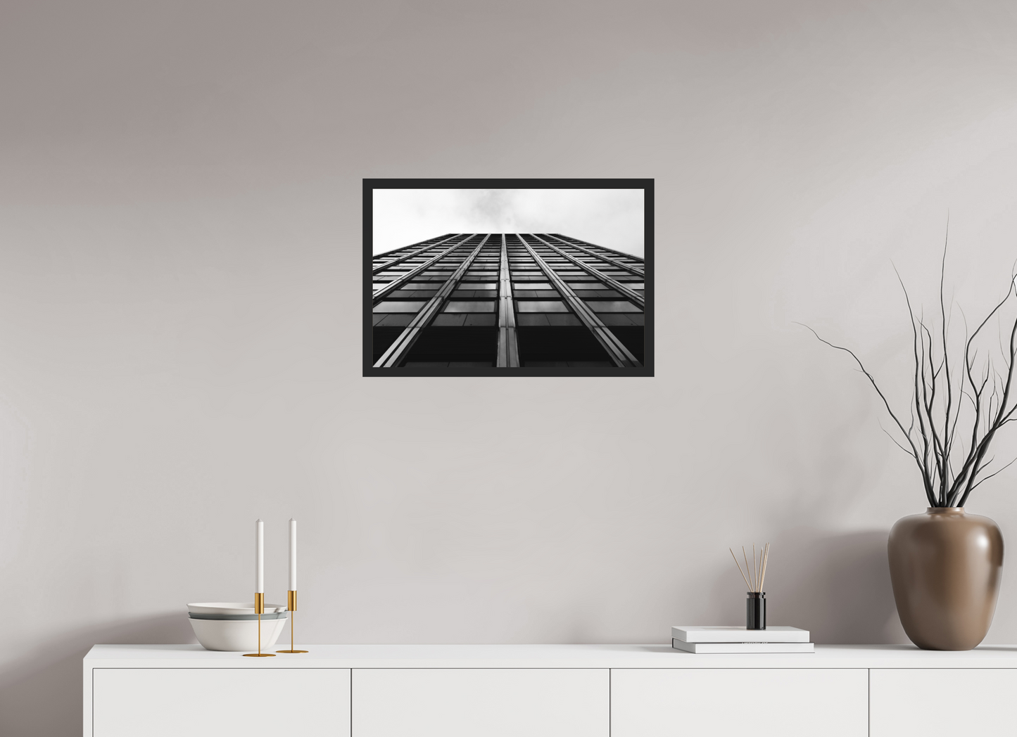 Grid IV - Schwarzweiß-Architekturfotografie - Hochwertiger Abzug in Galeriequalität