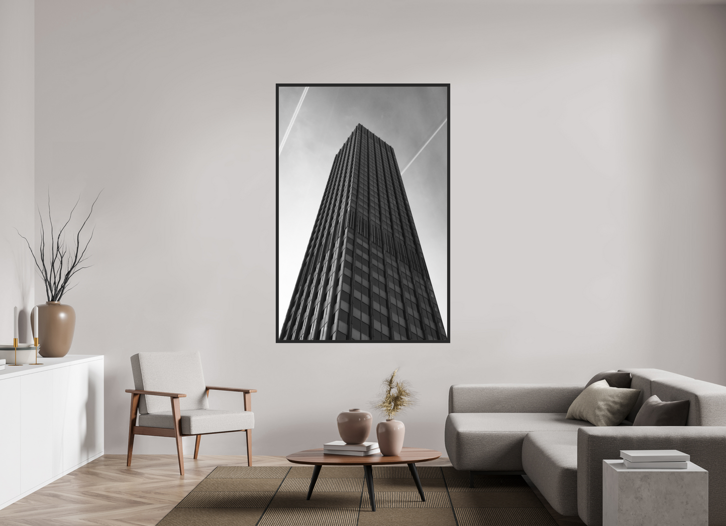 Escort - Schwarzweiß-Architekturotografie - Hochwertiger Abzug in Galeriequalität