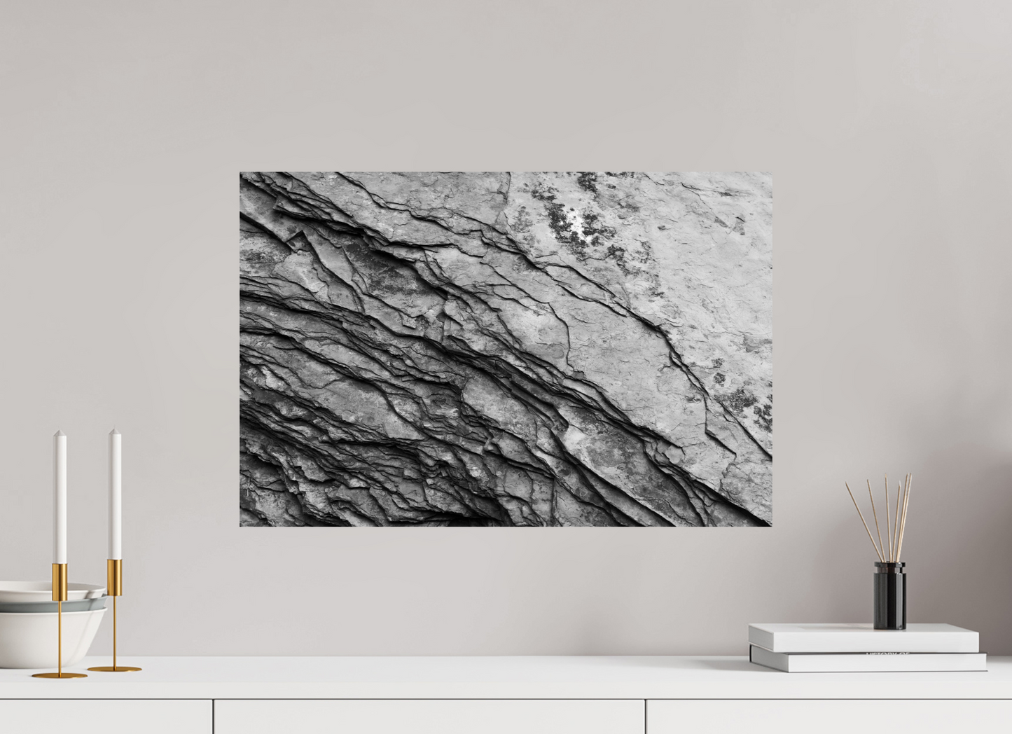 Crust - Schwarzweiß-Fotografie, Naheinstellung - Hochwertiger Abzug in Galeriequalität