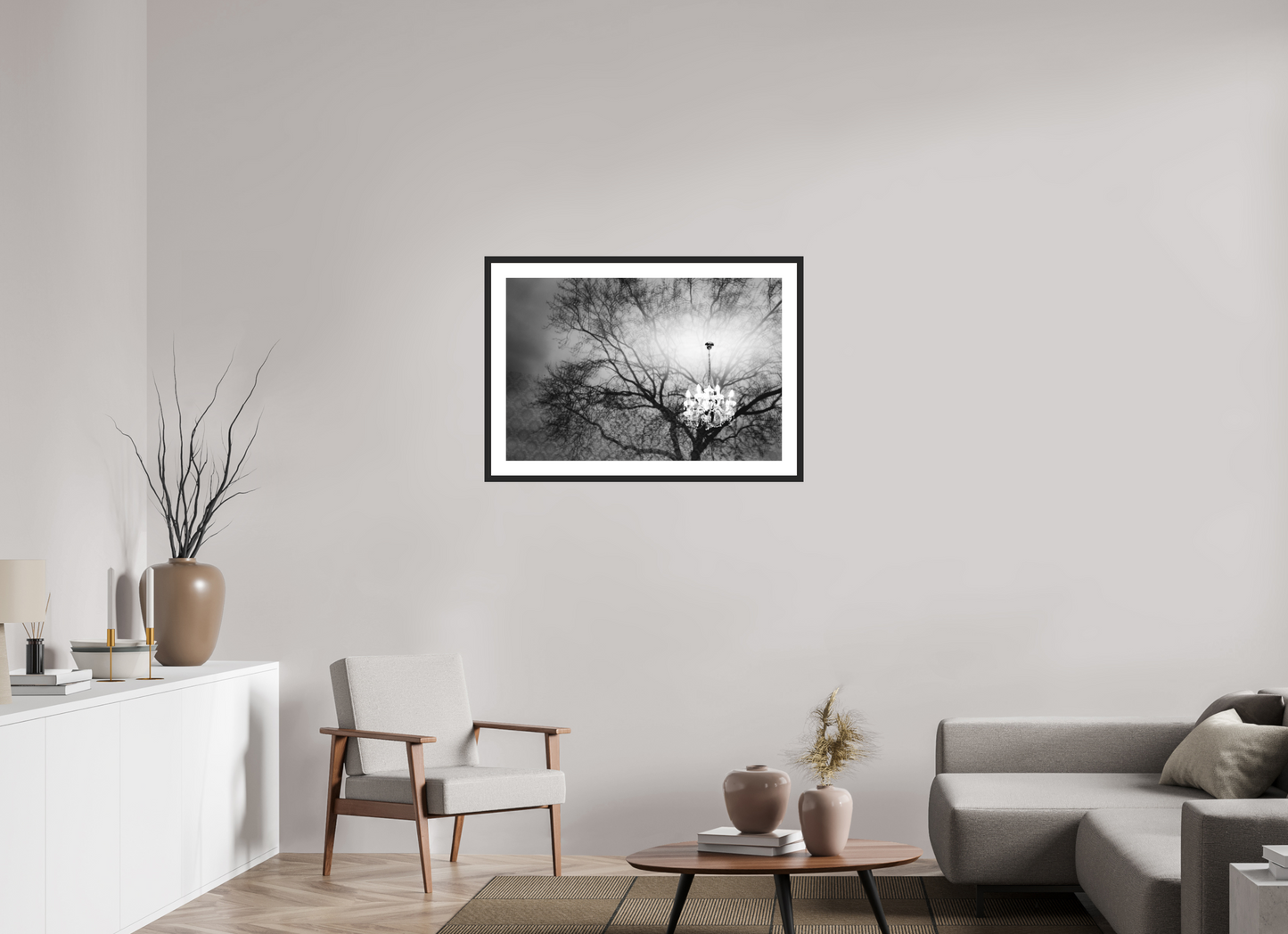Illusion - Abstrakte Schwarzweiß-Fotografie - Hochwertiger Abzug in Galeriequalität