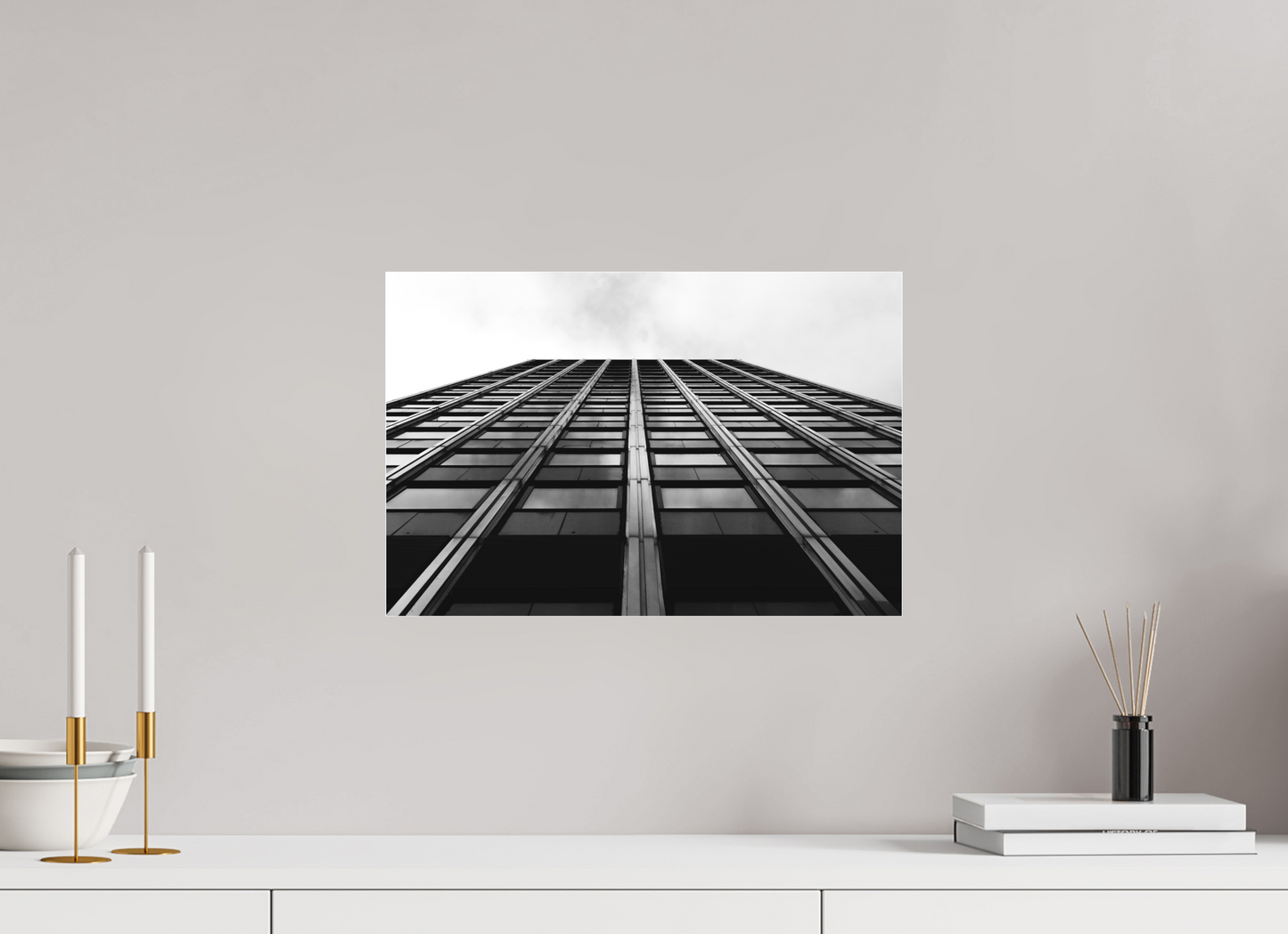 Grid IV - Schwarzweiß-Architekturfotografie - Hochwertiger Abzug in Galeriequalität