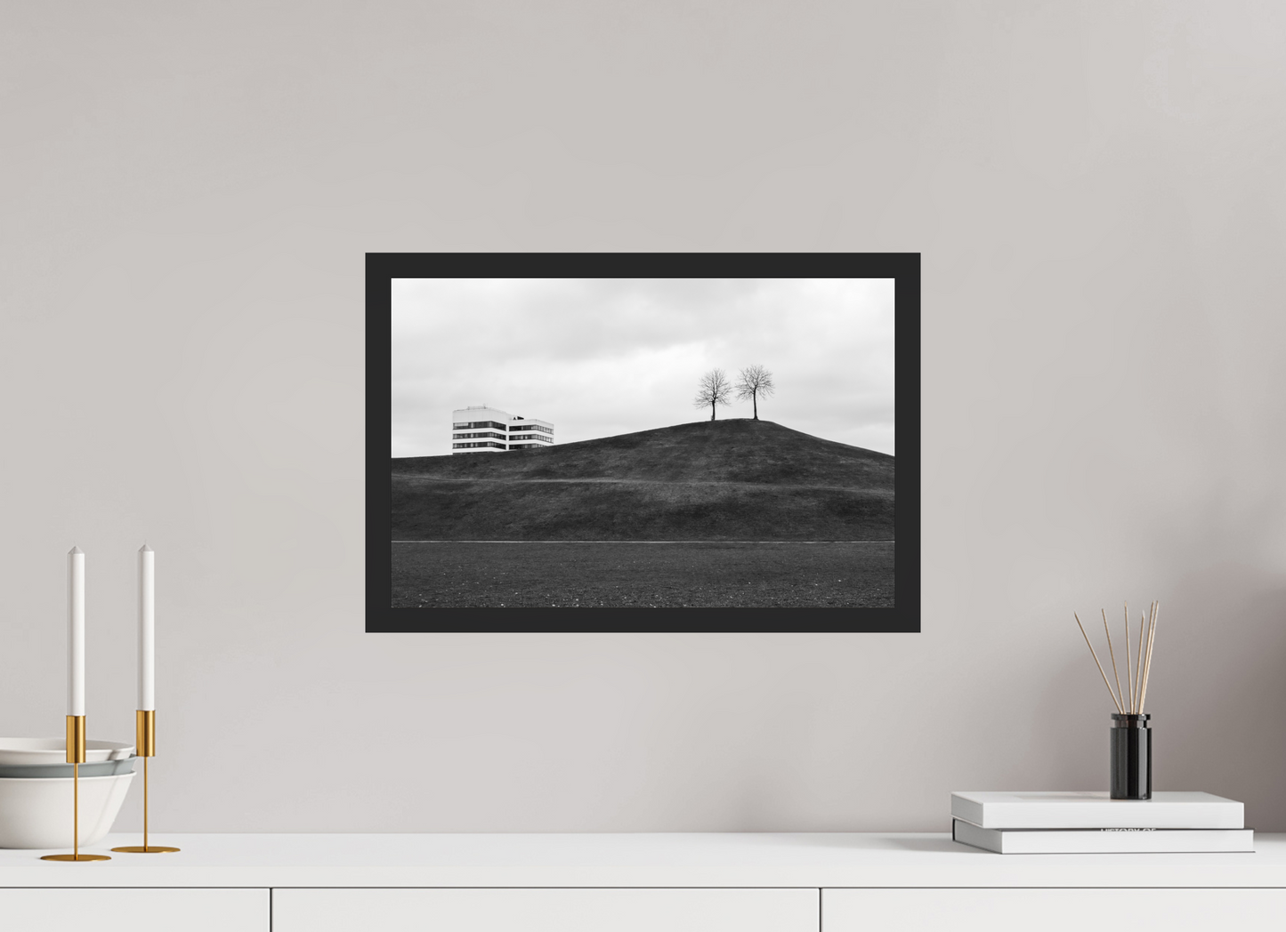 Wave - Schwarzweiß-Fotografie - Hochwertiger Abzug in Galeriequalität