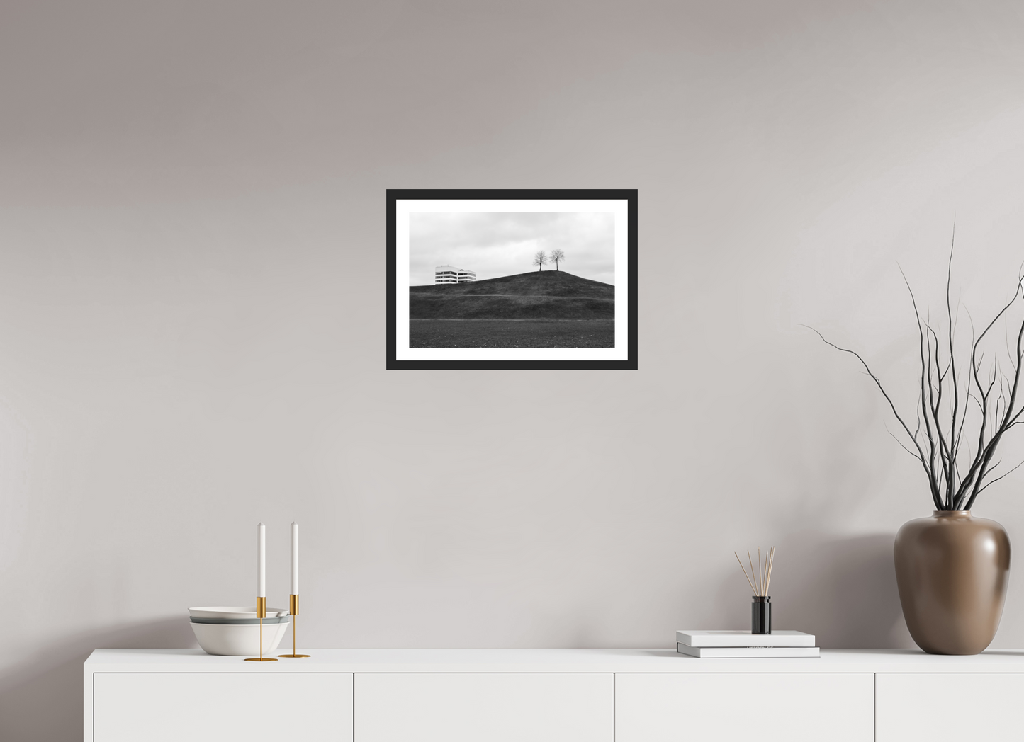 Wave - Schwarzweiß-Fotografie - Hochwertiger Abzug in Galeriequalität