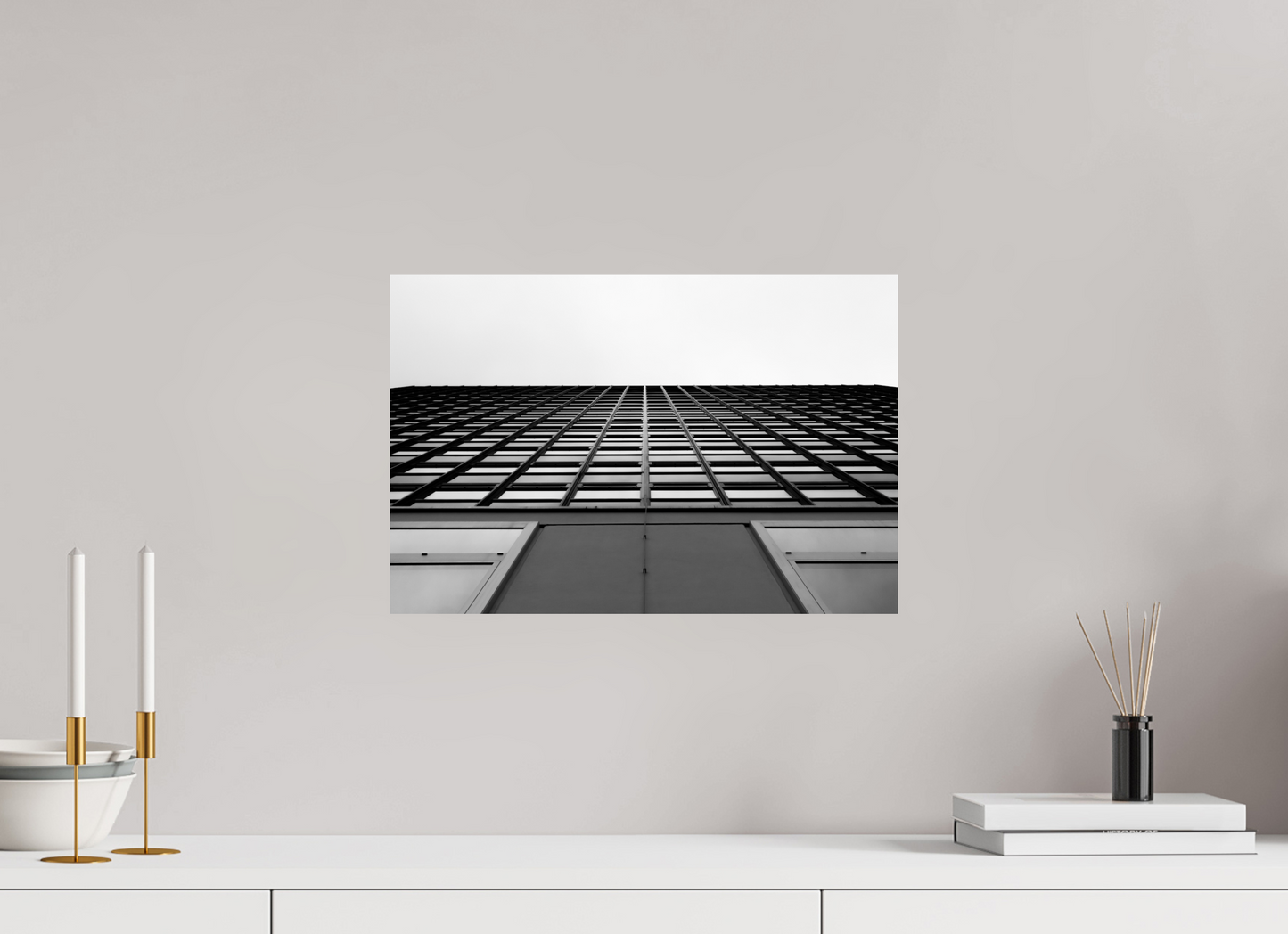 Grid II - Schwarzweiß-Architekturfotografie - Hochwertiger Abzug in Galeriequalität