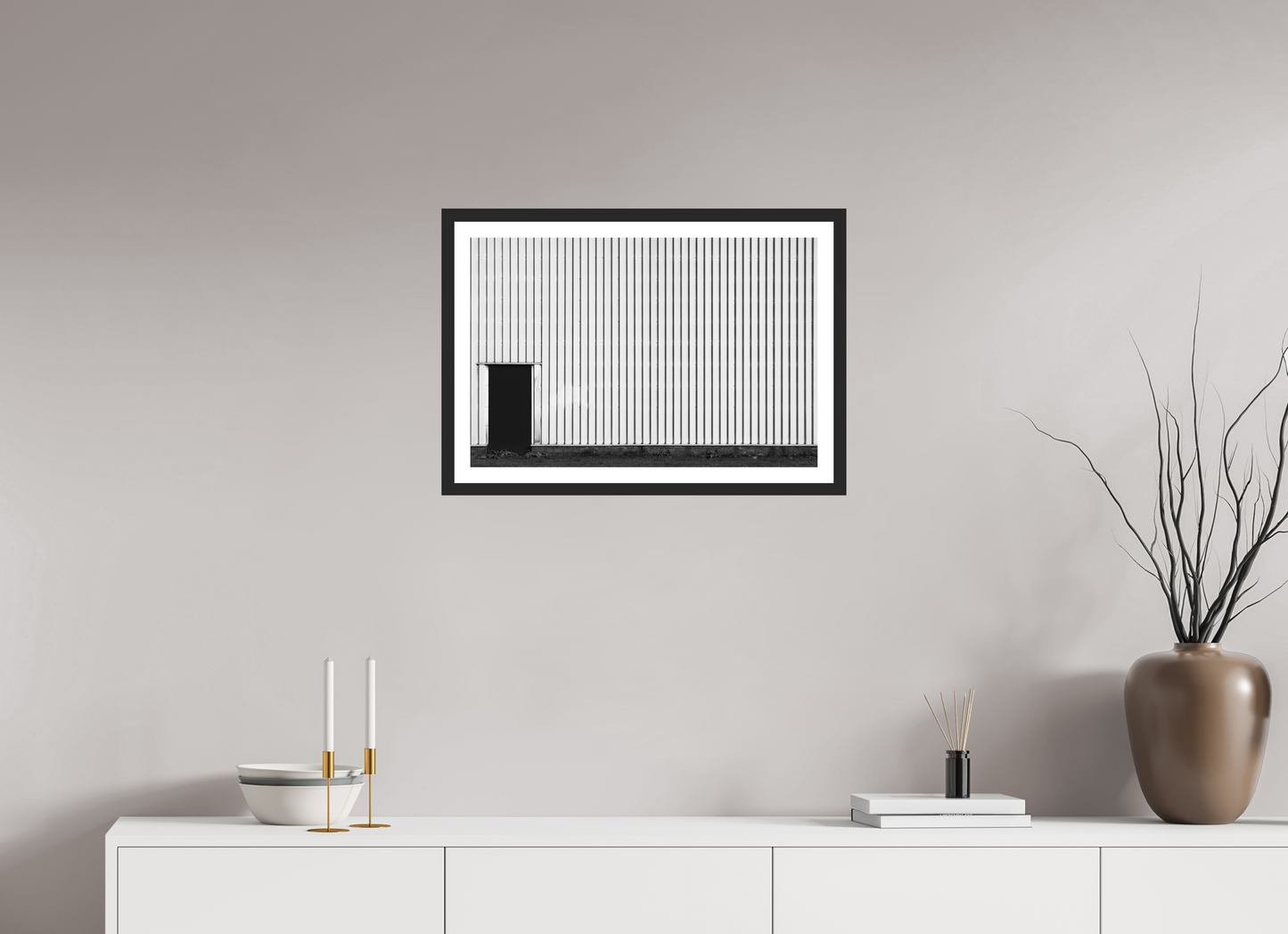 Disobedience - Minimalistische Schwarzweiß-Fotografie - Hochwertiger Abzug in Galeriequalität