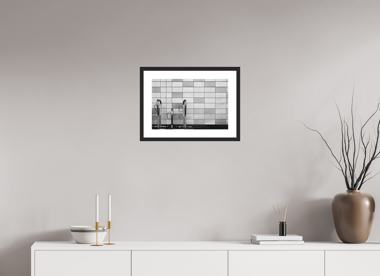 Trident - Schwarzweiß-Fotografie - Hochwertiger Abzug in Galeriequalität