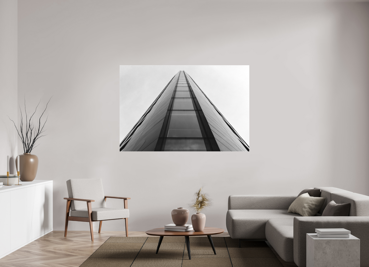 Barrel - Schwarzweiß-Architekturfotografie - Hochwertiger Abzug in Galeriequalität