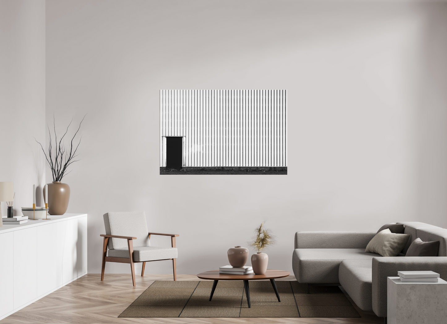 Disobedience - Minimalistische Schwarzweiß-Fotografie - Hochwertiger Abzug in Galeriequalität