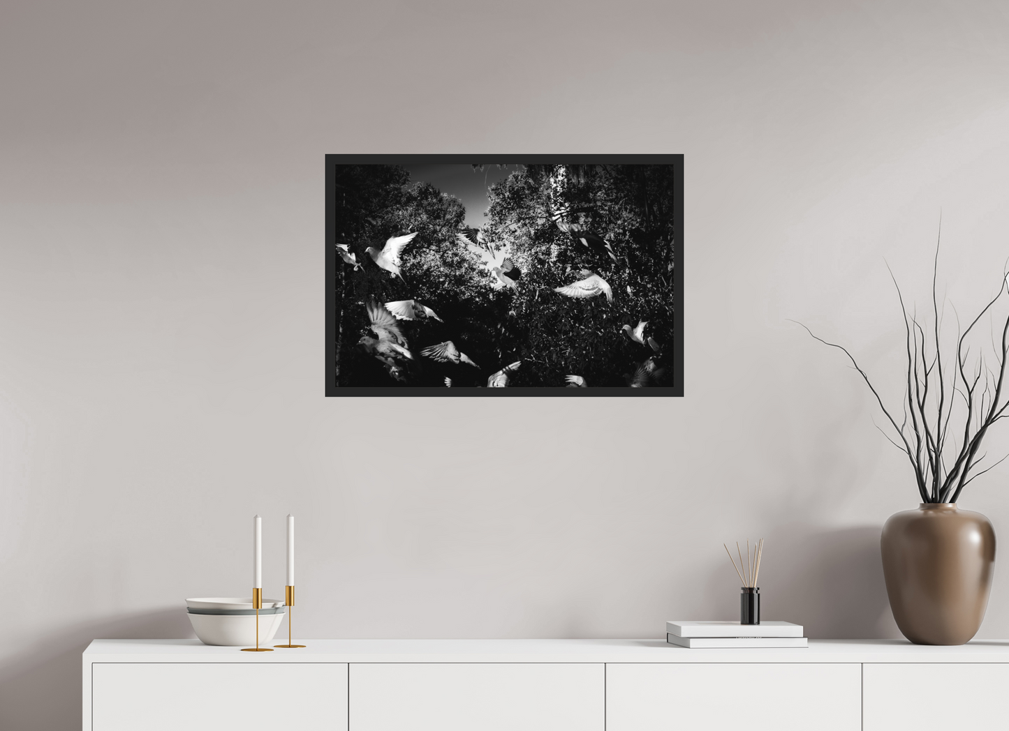 Poultry - Schwarzweiß-Tierfotografie - Hochwertiger Abzug in Galeriequalität