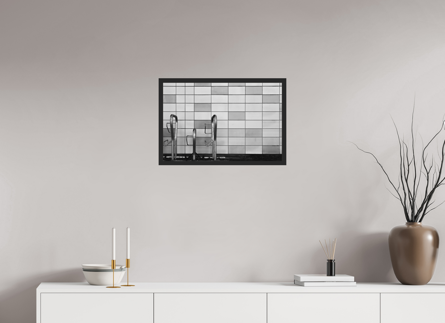 Trident - Schwarzweiß-Fotografie - Hochwertiger Abzug in Galeriequalität
