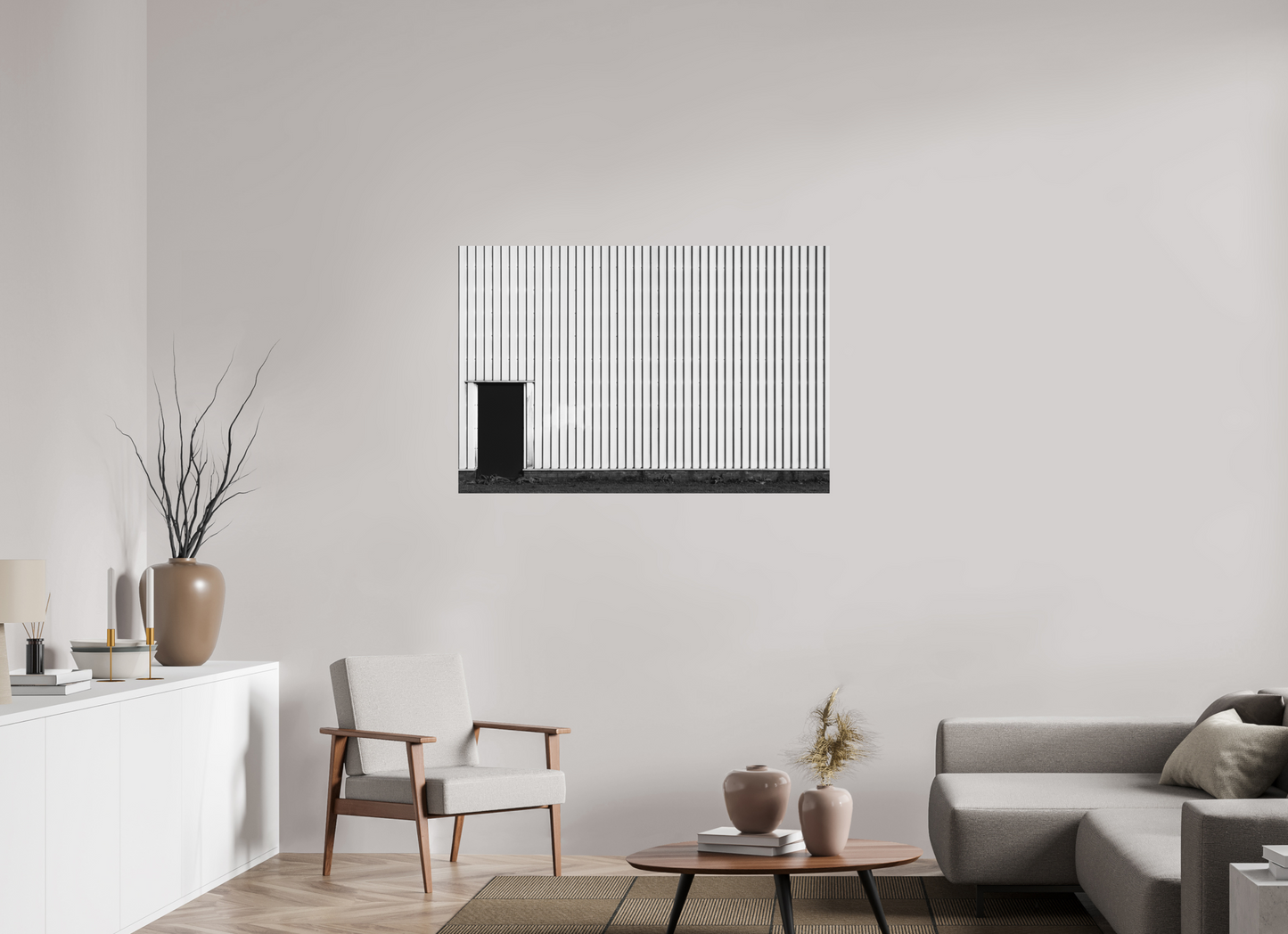 Disobedience - Minimalistische Schwarzweiß-Fotografie - Hochwertiger Abzug in Galeriequalität