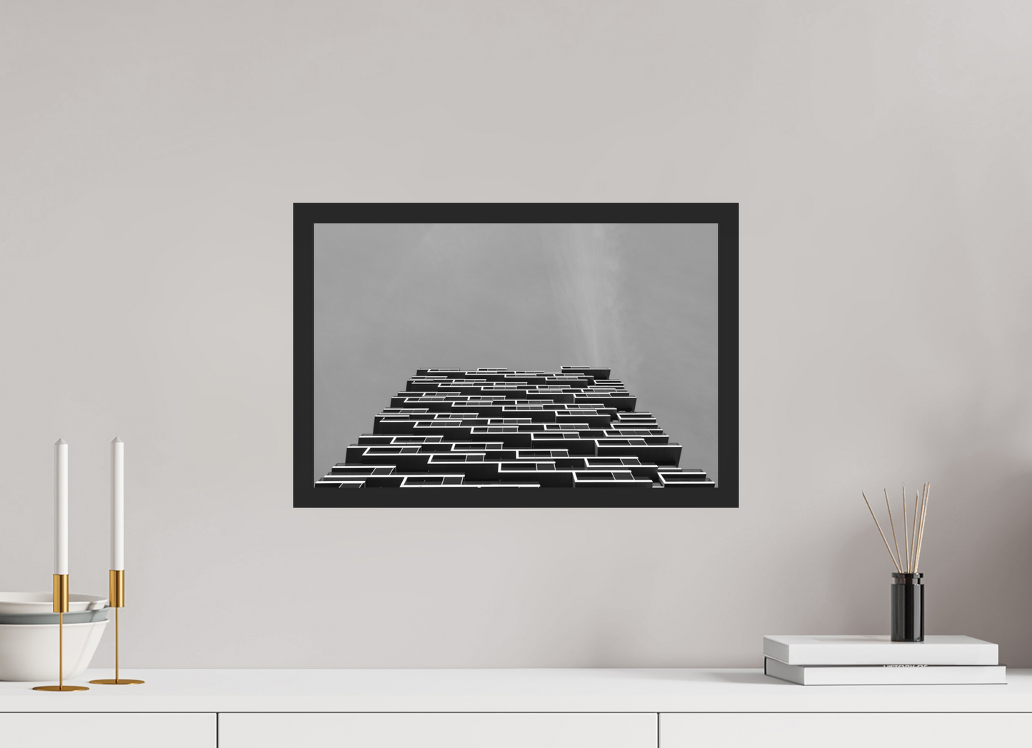 Maze - Schwarzweiß-Architekturfotografie - Hochwertiger Abzug in Galeriequalität