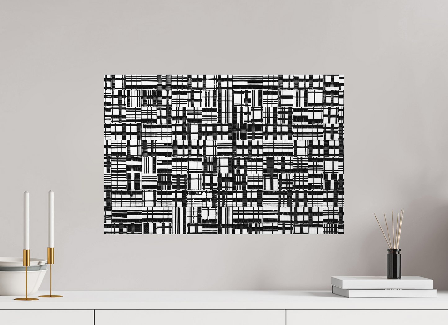 Chaos - Abstrakte Schwarzweiß-Fotografie - Hochwertiger Abzug in Galeriequalität