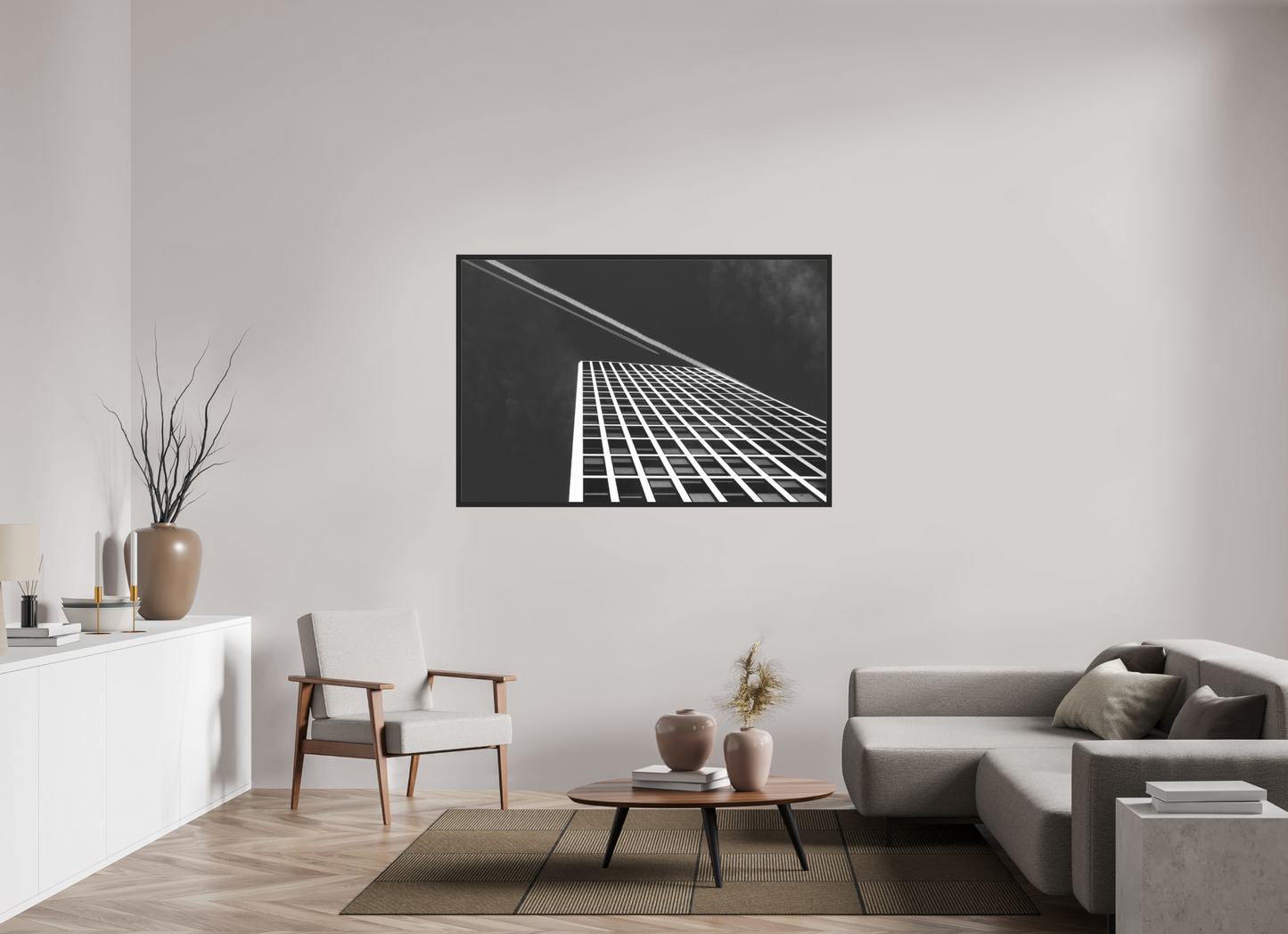 Bound - Schwarzweiß-Architekturfotografie - Hochwertiger Abzug in Galeriequalität
