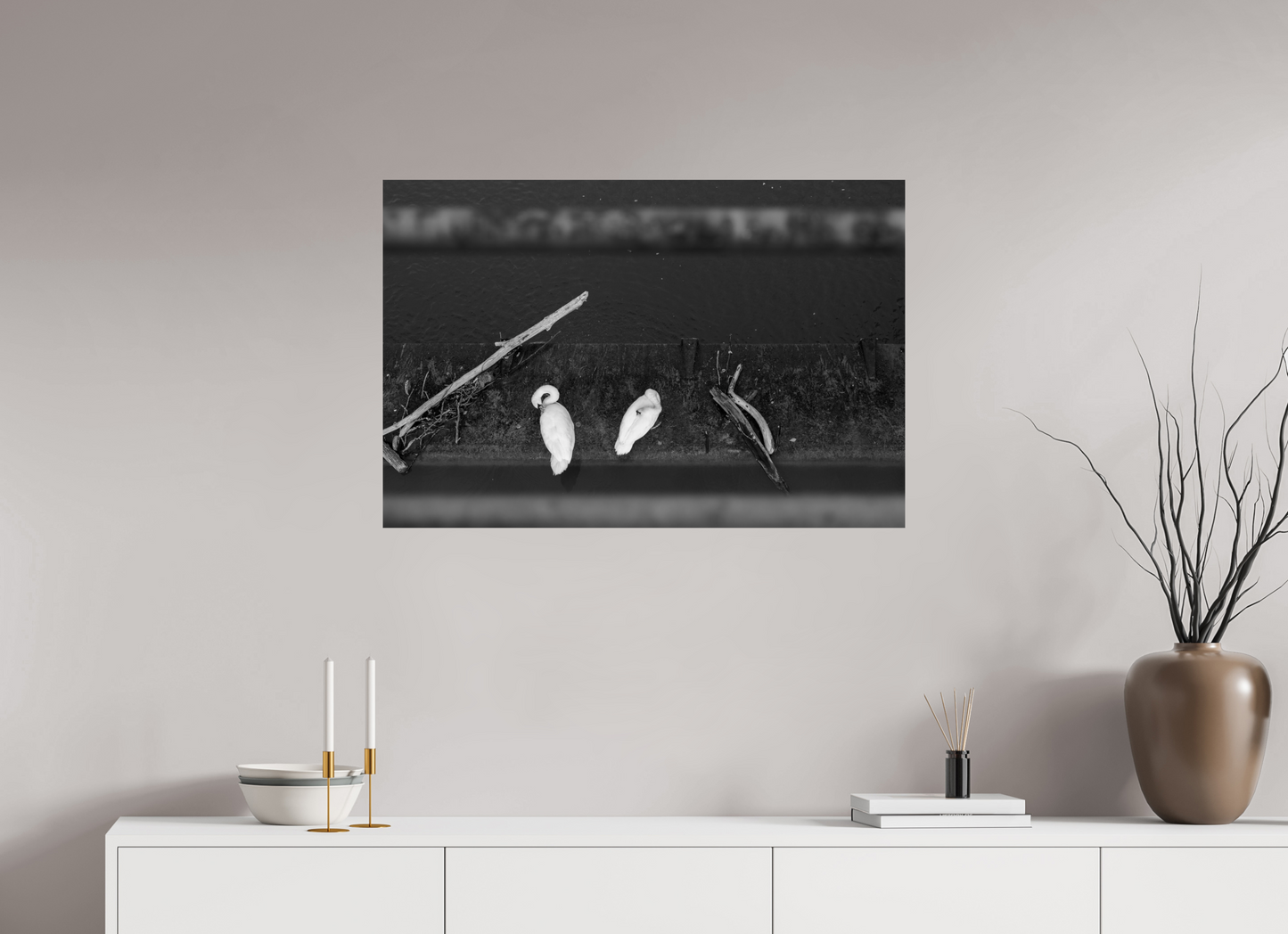 90 x 60 cm, Ilford Photo Print Bond - Schwarzweiß-Fotografie - Hochwertiger Abzug in Galeriequalität