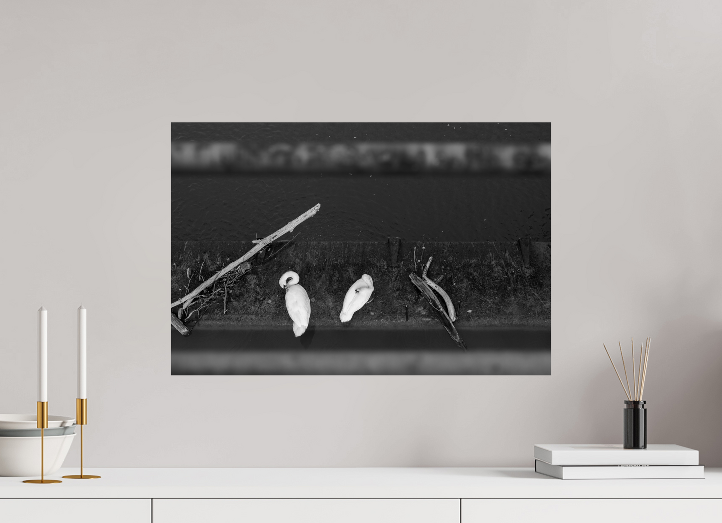 60 x 40 cm, Baryta Photo Print Bond - Schwarzweiß-Fotografie - Hochwertiger Abzug in Galeriequalität