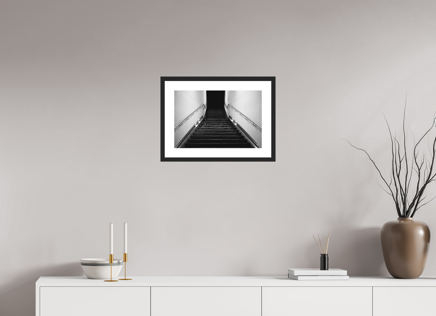 Abyss - Schwarzweiß-Nachtfotografie - Hochwertiger Abzug in Galeriequalität