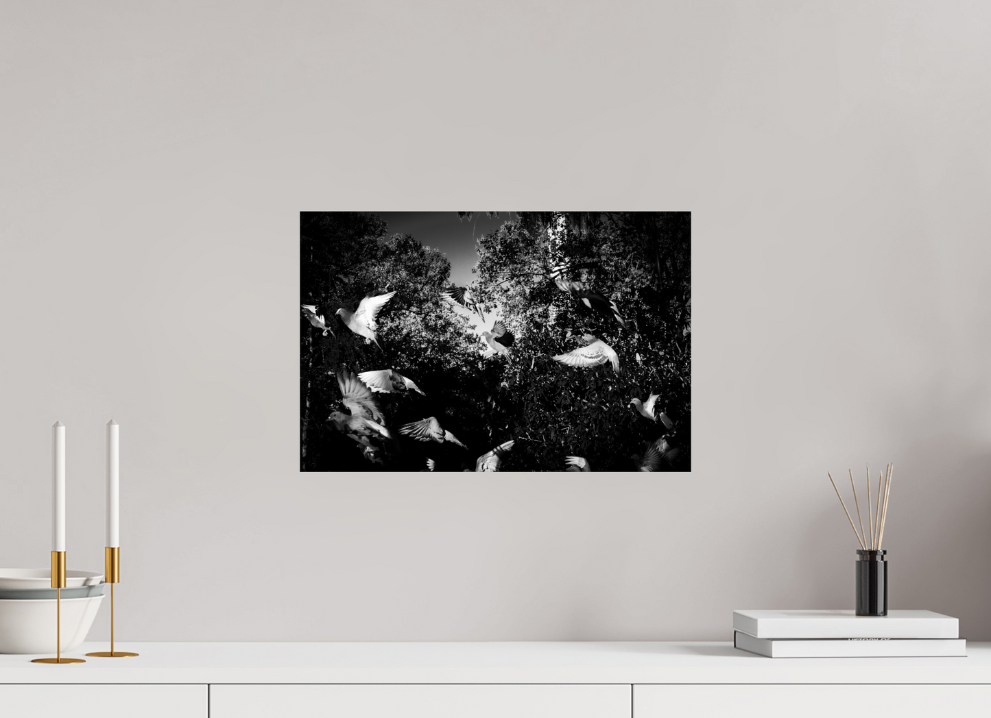 Poultry - Schwarzweiß-Tierfotografie - Hochwertiger Abzug in Galeriequalität